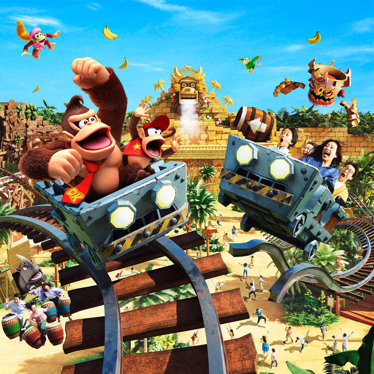Mine Cart Madness at Universal Studios Japan - Mine Cart Madness Impresses with Hidden Track Thrills